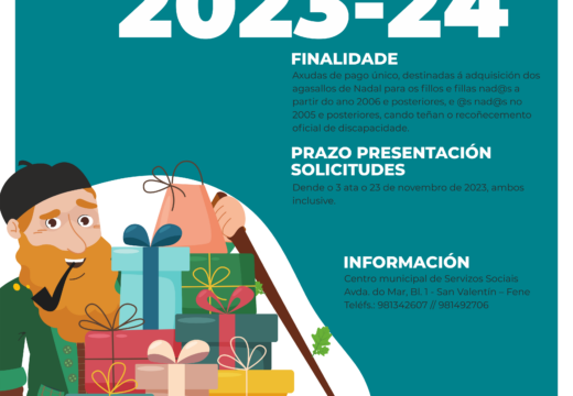 Programa de subvencións ás familias para a festividade de Nadal 2023-2024